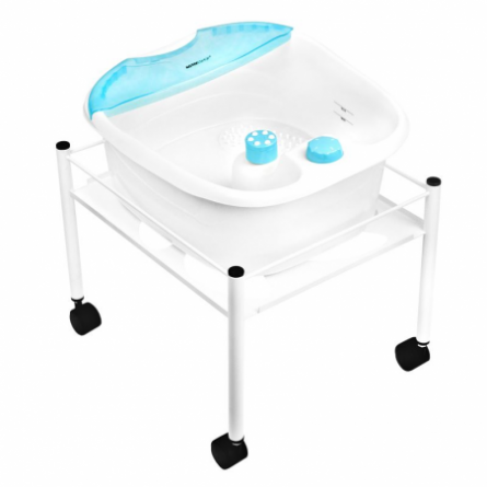 Een set van een eenvoudig peuterbad + voetmassageapparaat met temperatuurregeling am-506a
