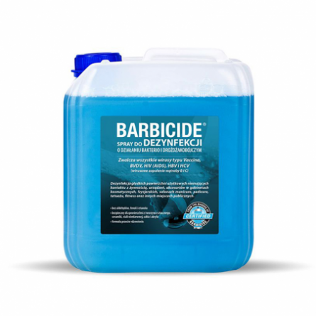 BARBICIDE Spray voor geurloze desinfectie van alle oppervlakken - navulling 5 L