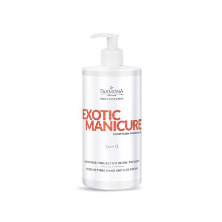 Farmona exotic manicure regenererende crème voor handen en nagels 500ml