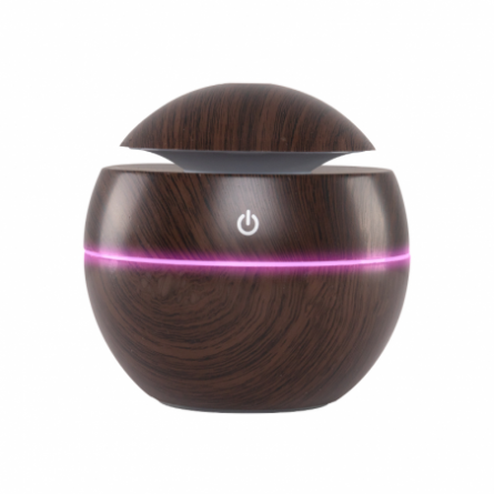 Aroma diffuser luchtbevochtiger spa 16 donker hout 130ml