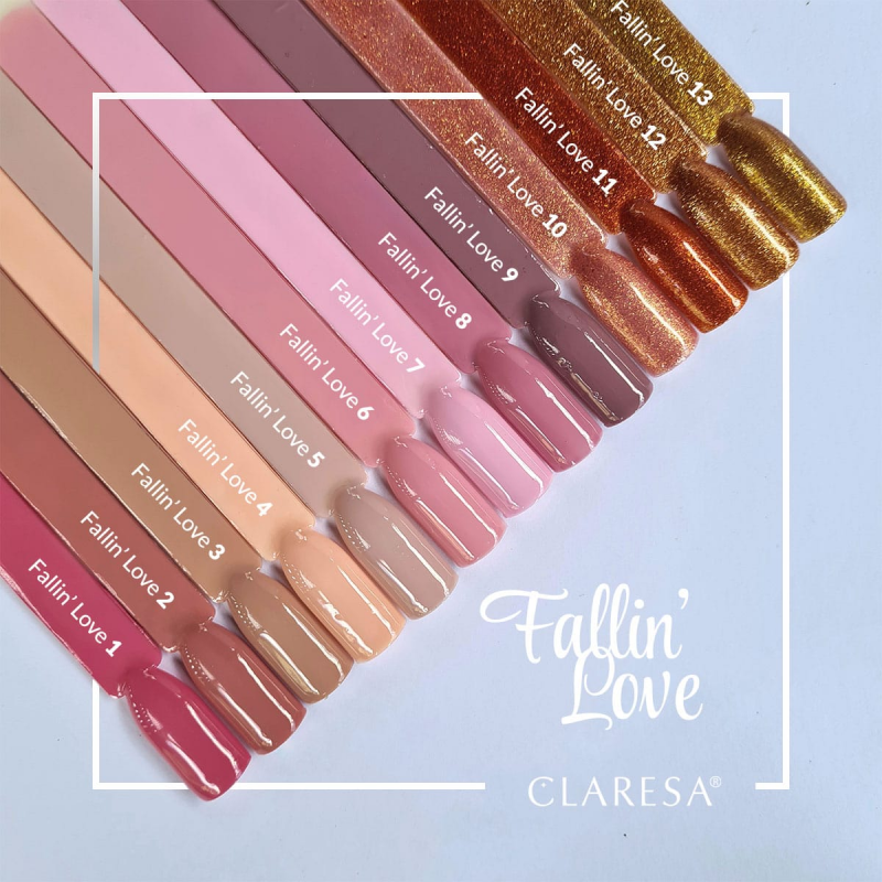 CLARESA Hybride nagellak FALLIN "LOVE 2 -5g