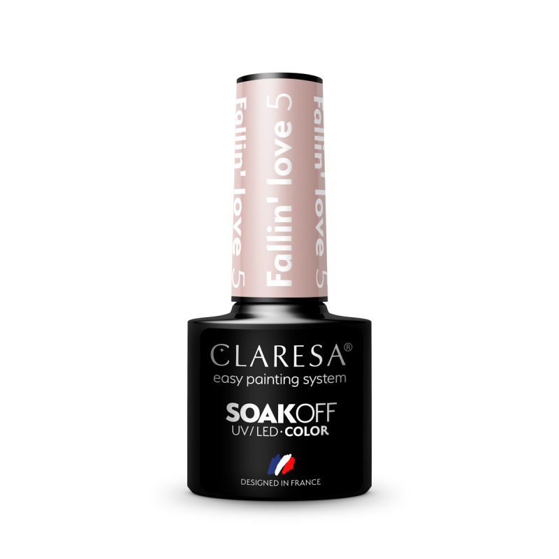 CLARESA Hybride nagellak FALLIN "LOVE 5 -5g