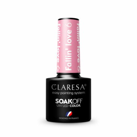 CLARESA Hybrid nagellak FALLIN "LOVE 6 -5g