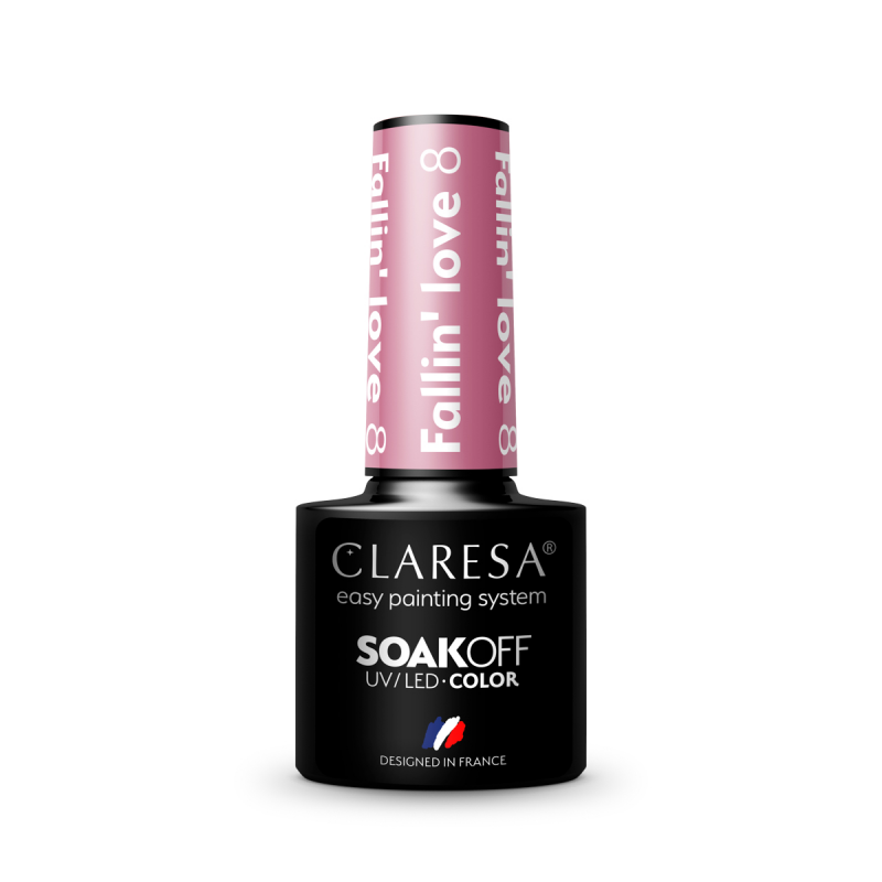 CLARESA Hybride nagellak FALLIN "LOVE 8 -5g