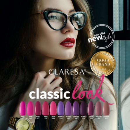 CLARESA Hybride nagellak PINK 542 -5g