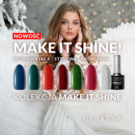 CLARESA Hybride nagellak Make It Shine! 3-5g