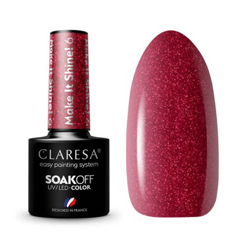 CLARESA Hybride nagellak Make It Shine! 5 -5g