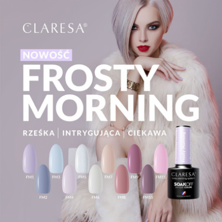 CLARESA Frosty Morning hybride vernis 4 -5g