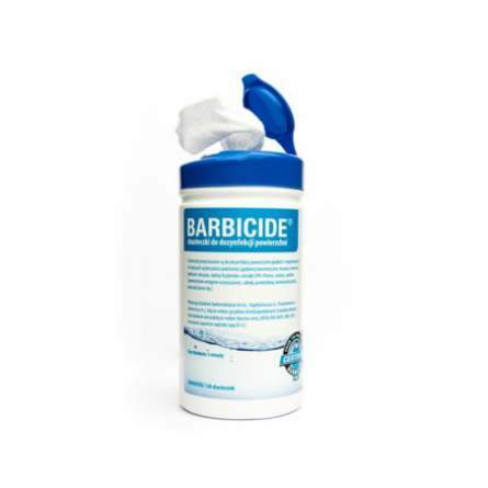 BARBICIDE WIPES Doekjes voor oppervlaktedesinfectie 120 st.
