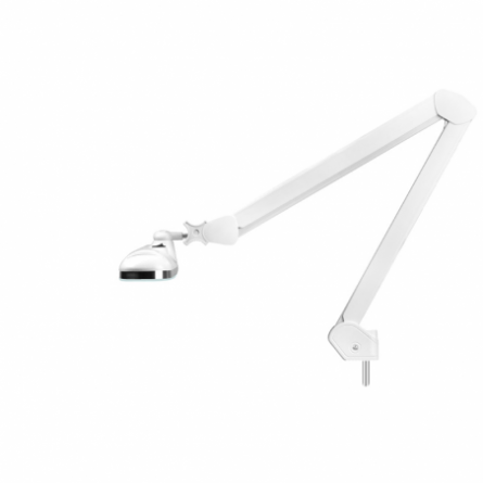 Elegante 801st LED werkplaatslamp met standaard witte lampvoet