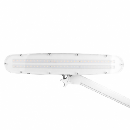 Elegante 801st LED werkplaatslamp met standaard witte lampvoet