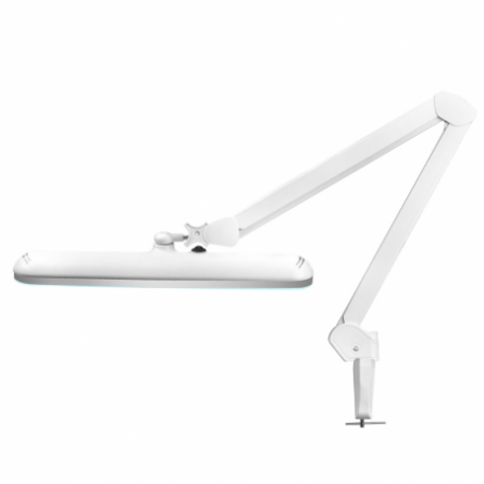 Elegante LED werkplaatslamp 801st standaard wit bankschroef