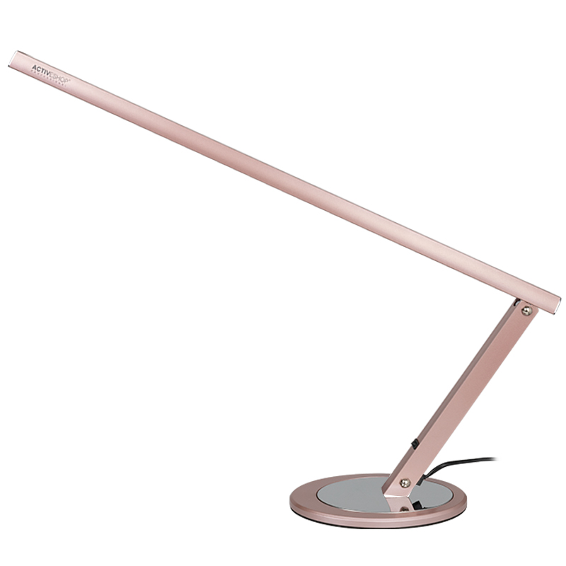 Roségoud slanke led bureaulamp