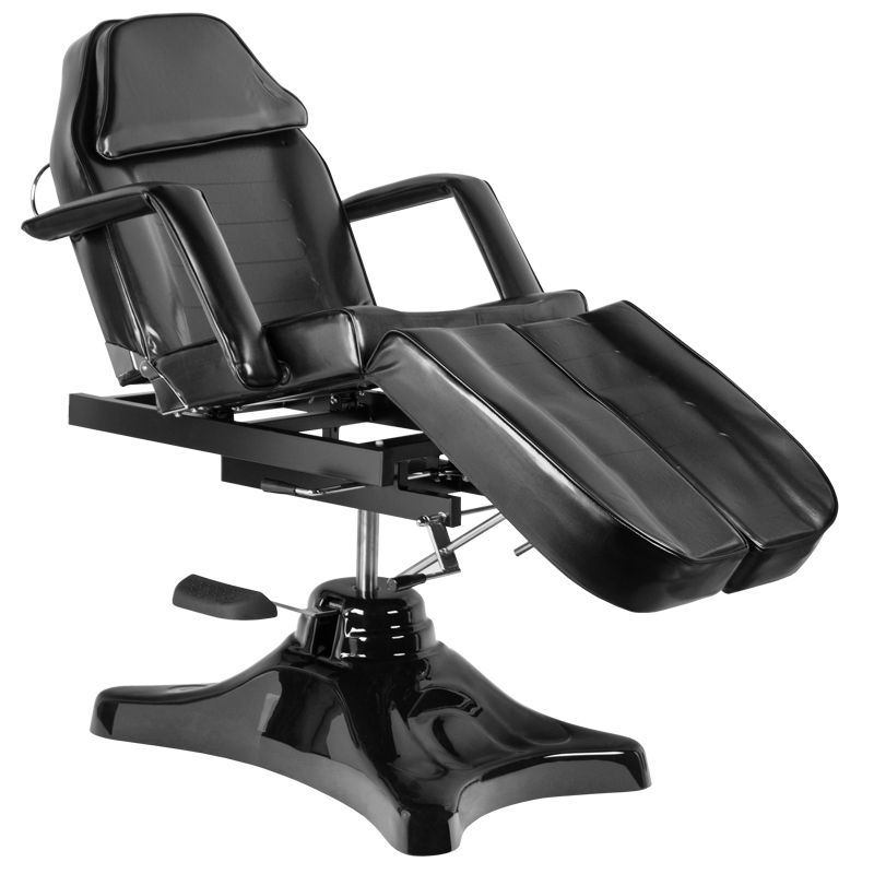 Behandelstoel hydraulisch A 234C pedicure zwart