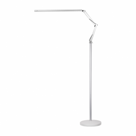 Werklamp led all4light wimpers line 2 zilver met statief