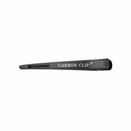 Kappersklemmen carbon e-15 6 stuks 11,5 cm zwart