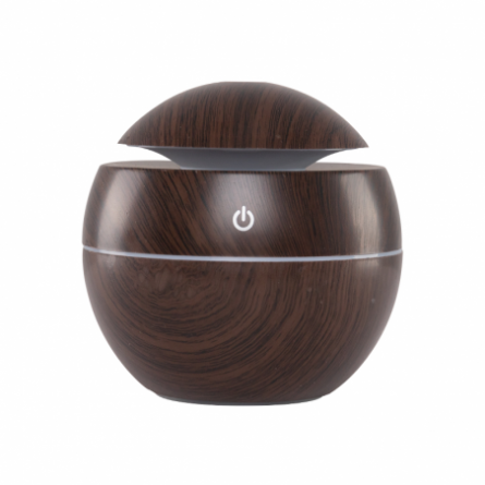 Aroma diffuser luchtbevochtiger spa 16 donker hout 130ml