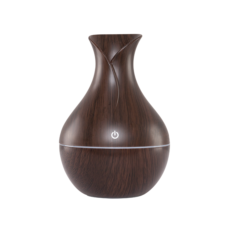 Aroma diffuser luchtbevochtiger spa 17 donker hout 130ml