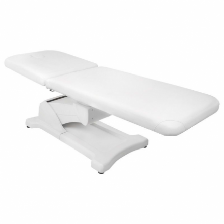 Elektrisch bed voor massage azzurro 808 2 pot. Wit