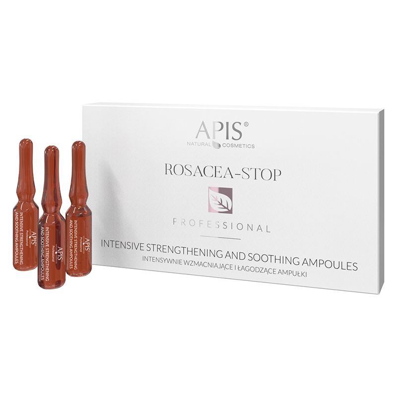 APIS ROSACEA- STOP Intens kalmerend en verzachtend 10x3 ml ampullen