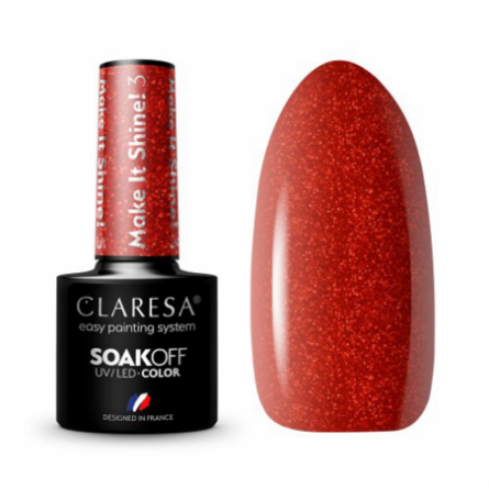 CLARESA Hybride nagellak Make It Shine! 3-5g