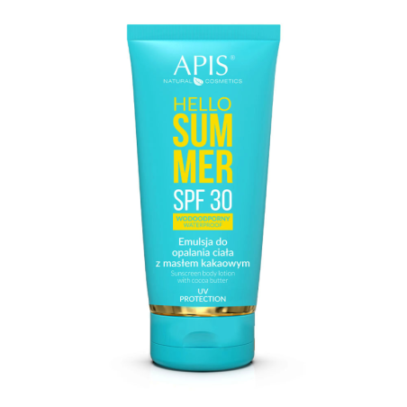 Apis hello summer spf 30, body tanning lotion met cacaoboter 200 ml,