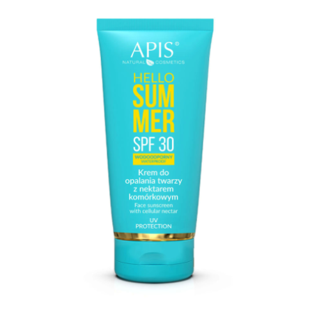 APIS Hello Summer Spf 30, Zonnebrandcrème voor het gezicht met Cell Nectar 50 ml