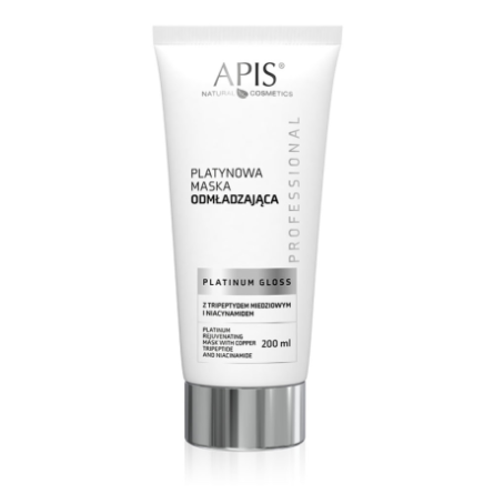 Apis platinum gloss verjongend masker met kopertripeptide en niacinamide 200 ml