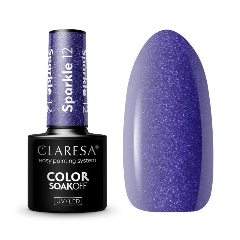 CLARESA Hybride nagellak SPARKLE 12 -5g