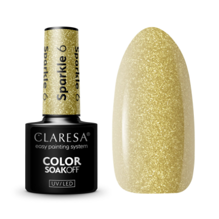 CLARESA Hybride nagellak SPARKLE 6 -5g