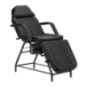 Cosmetische fauteuil 557A met dienbladen zwart