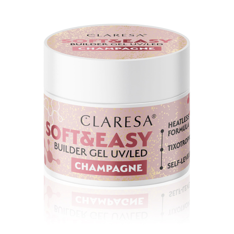 Claresa bouwgel Soft&Easy gel champagne 12g