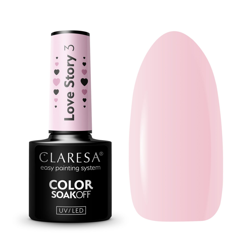 CLARESA LOVE STORY 3 - 5g Hybride Polish