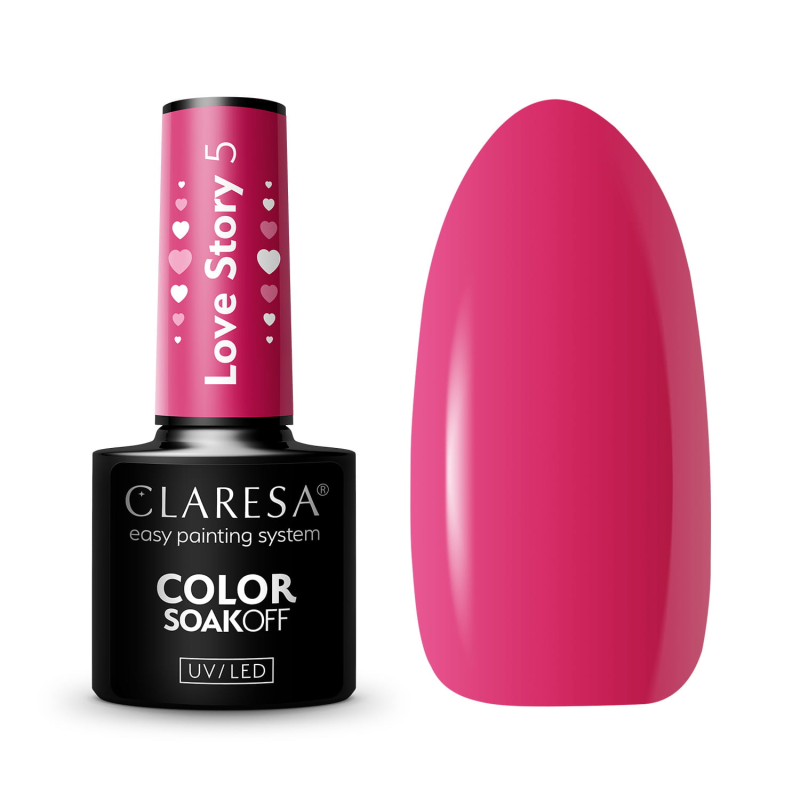 CLARESA Hybrid Polish LOVE STORY 5 - 5g