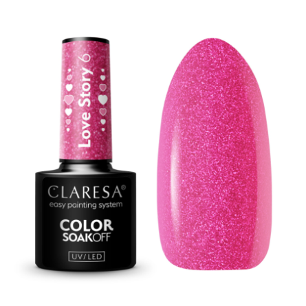 CLARESA Hybrid Polish LOVE STORY 6 - 5g