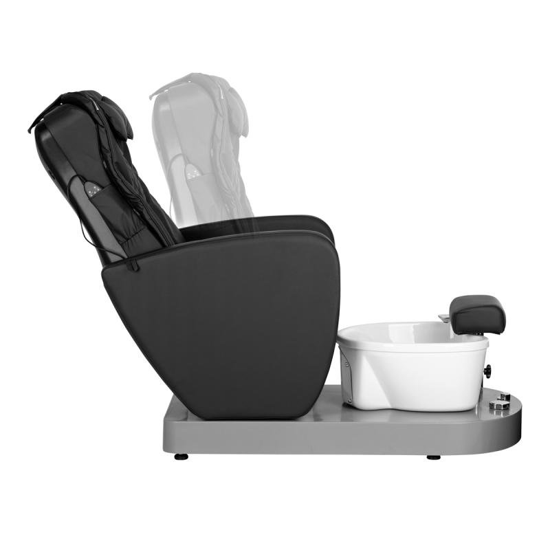 Azzurro 016C compacte pedicure spa fauteuil met rugmassage en hydromassage