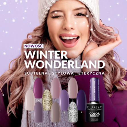 CLARESA Hybrid Polish Winter Wonderland 1 - 5g.