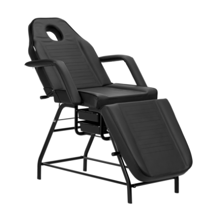 Behandelstoel 557A met Trays Zwart
