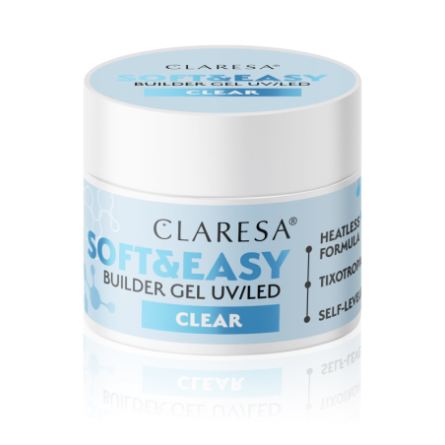 Claresa bouwgel Soft & Easy gel transparant 12g