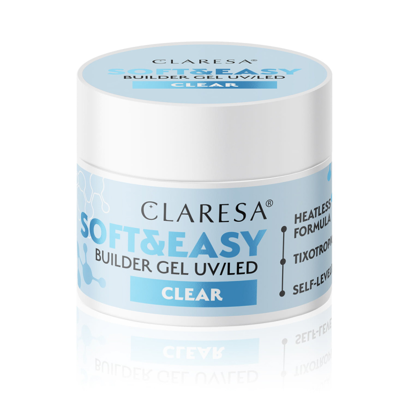 Claresa bouwgel Soft & Easy gel transparant 45g