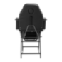 Cosmetische fauteuil 557A met dienbladen zwart