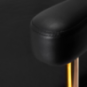 Gabbiano kappersstoel Granada zwart