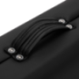 Inklapbare massagetafel voor hout Komfort Activ Fizjo Lux 3 segment 190x70 zwart