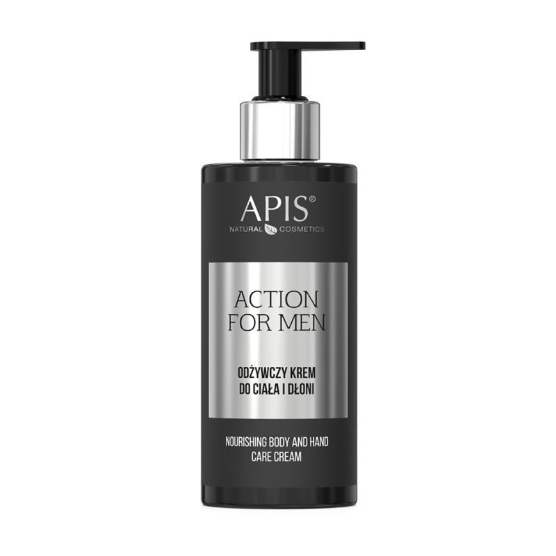 APIS Action for Men - Herstellende lichaams- en handcrème 300ml