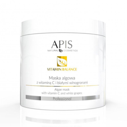 APIS Vitamin Balance algenmasker vitamine C + witte druiven 200g