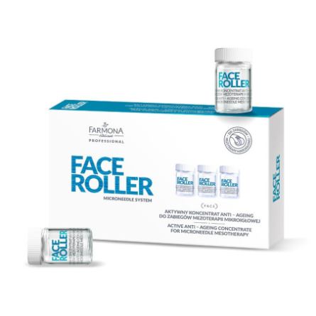 Farmona gezicht roller actieve concentraat anti-aging voor microneedle mesotherapie behandelingen 5x5ml