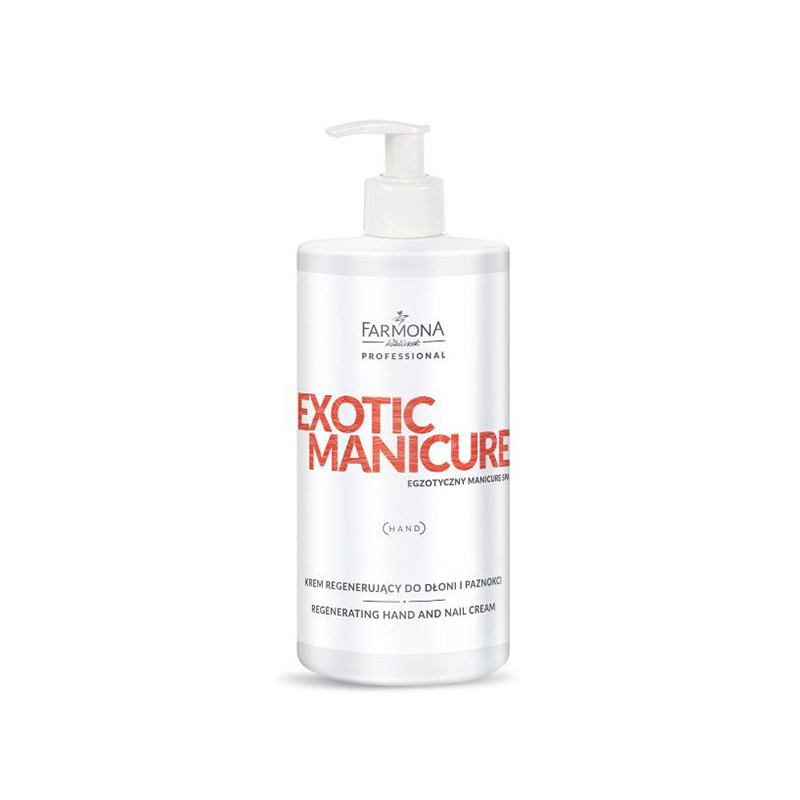 Farmona exotic manicure regenererende crème voor handen en nagels 500ml