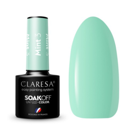 CLARESA Hybride nagellak MINT 3 -5g