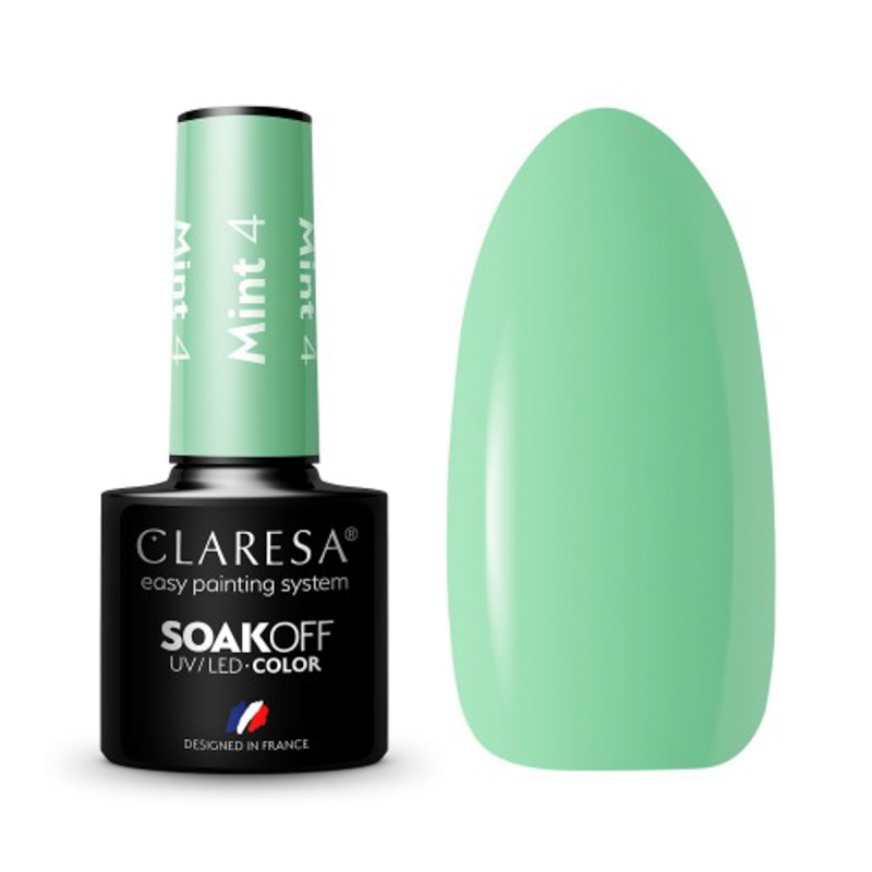 CLARESA Hybride nagellak MINT 4 -5g