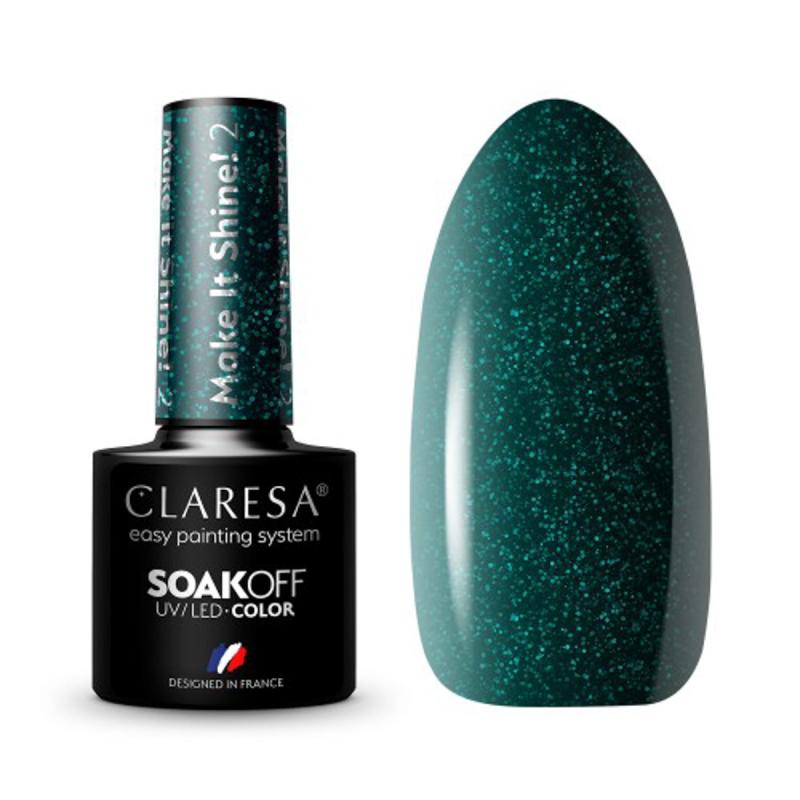 CLARESA Hybride nagellak Make It Shine! 2 -5g